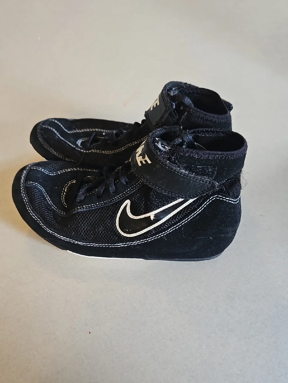 Nike Youth Black Wrestling Shoes